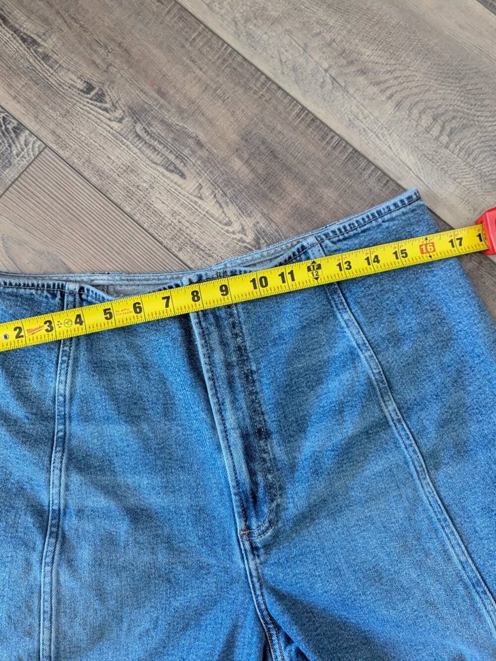 Pistola Blair High Rise Seamed Barrel Jeans Soho 32 Versatile Cotton Denim - Picture 7 of 14